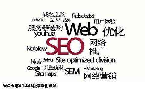 极点五笔64比63版本好用些吗