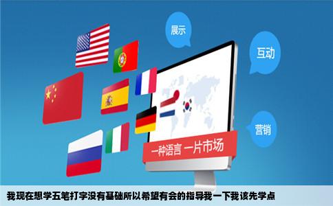 我现在想学五笔打字没有基础所以希望有会的指导我一下我该先学点