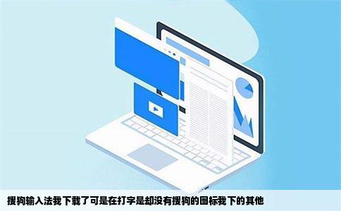 搜狗输入法我下载了可是在打字是却没有搜狗的图标我下的其他