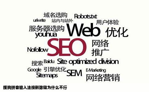 搜狗拼音输入法按删除键为什么不行