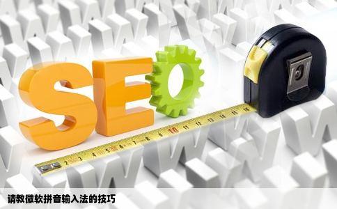 请教微软拼音输入法的技巧