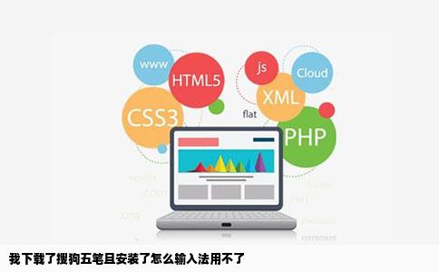 我下载了搜狗五笔且安装了怎么输入法用不了