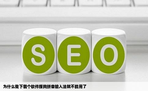 为什么我下载个软件搜狗拼音输入法就不能用了