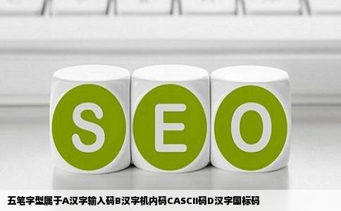 五笔字型属于A汉字输入码B汉字机内码CASCII码D汉字国标码