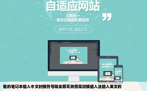 我的笔记本输入中文时候符号键全部无效但是切换输入法输入英文的