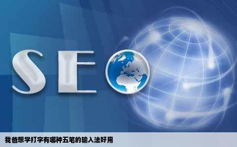我爸想学打字有哪种五笔的输入法好用