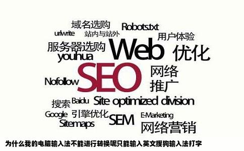 为什么我的电脑输入法不能进行转换呢只能输入英文搜狗输入法打字