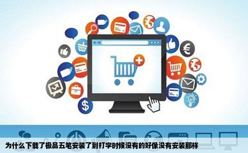 为什么下载了极品五笔安装了到打字时候没有的好像没有安装那样